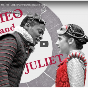 Streaming Shakespeare from the Globe Theatre